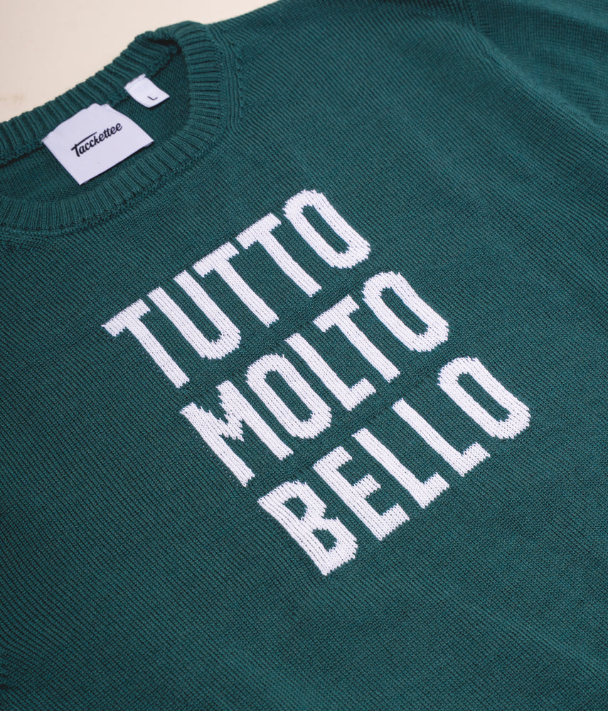 TUTTO MOLTO BELLO FIGC Italia x Tacchettee Maglieria jaquard