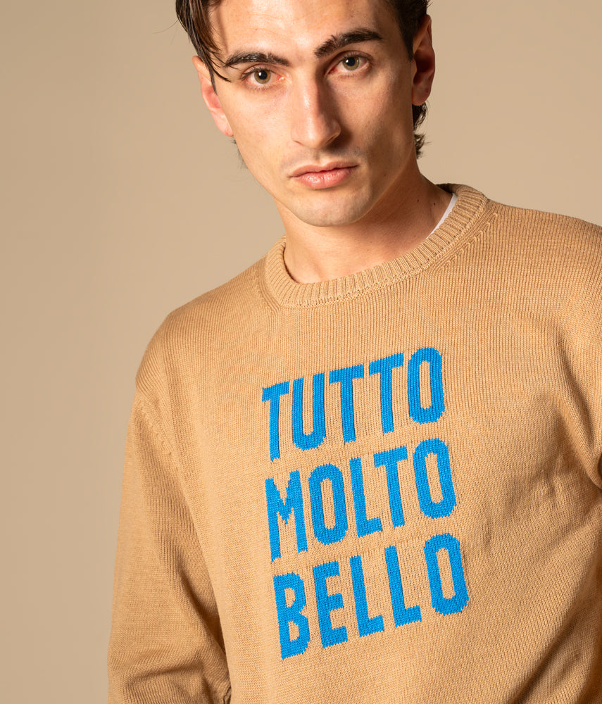 TUTTO MOLTO BELLO FIGC Italia x Tacchettee Maglieria jaquard