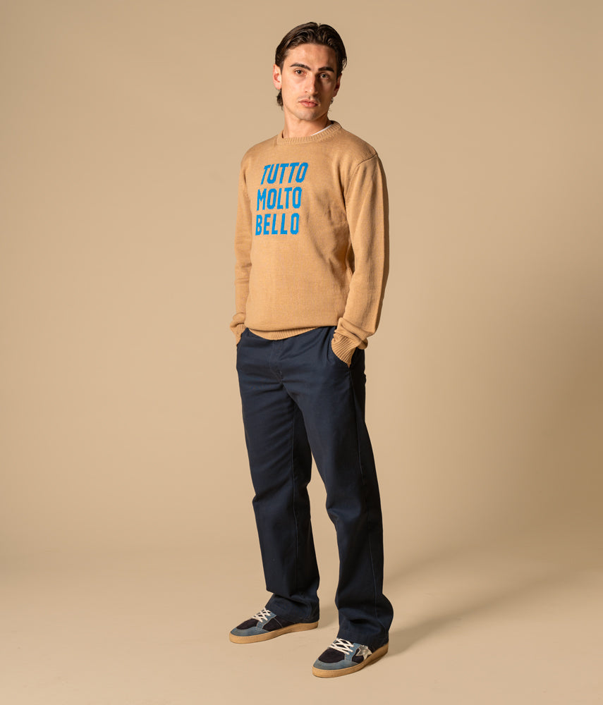 TUTTO MOLTO BELLO FIGC Italia x Tacchettee Maglieria jaquard