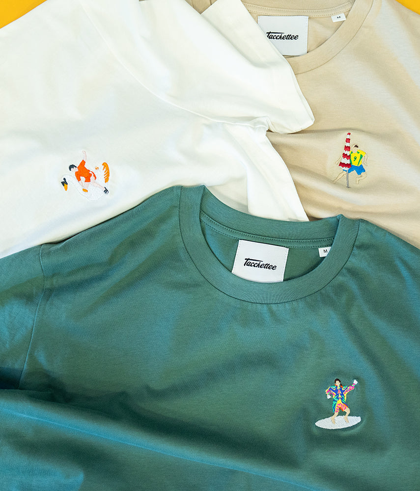 IL SURFER T-shirt ricamata