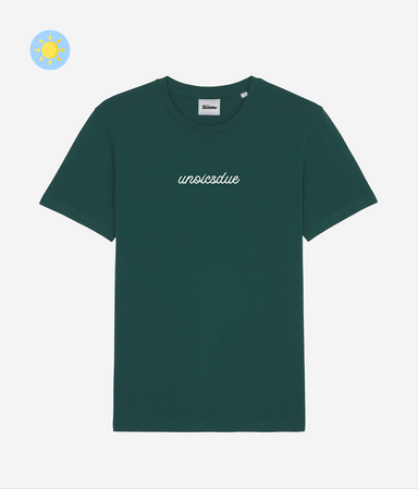 UNOICSDUE T-shirt ricamata Fosforescente 🔦 - Tacchettee