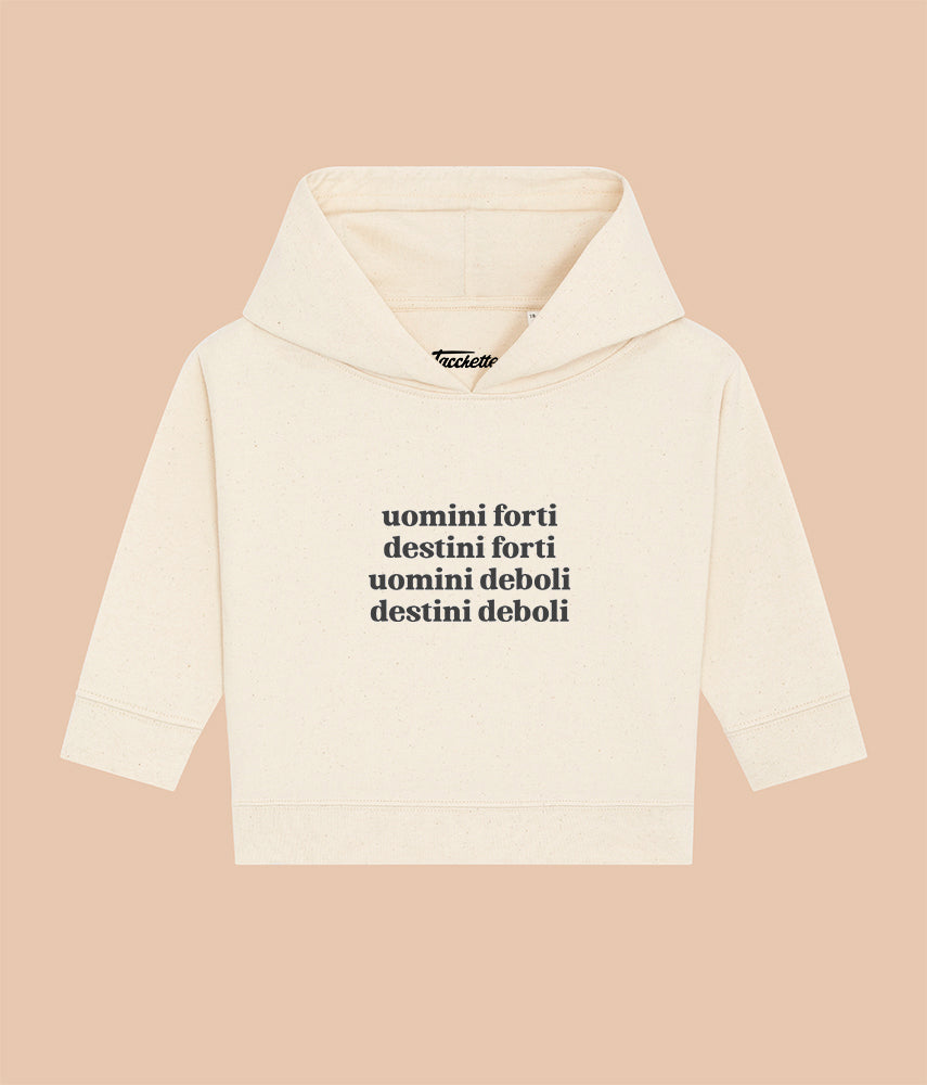 Sweat à capuche bébé STRONG MEN 