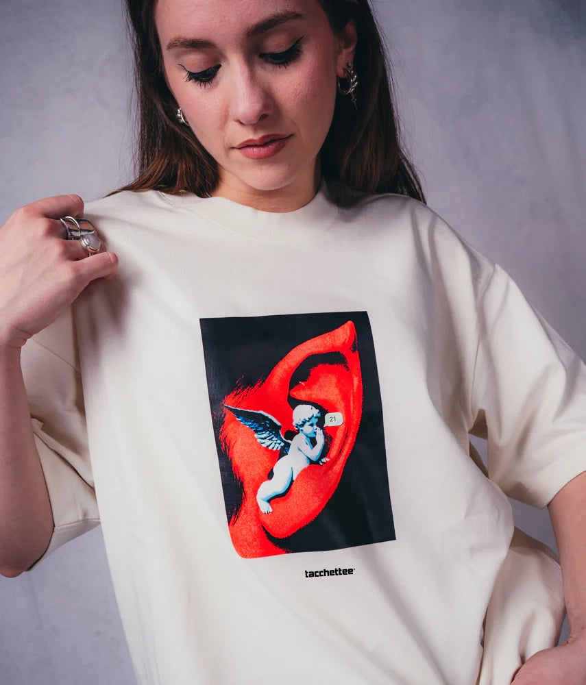 WHISPERING 21 T-shirt Boxy Fit Heavyweight