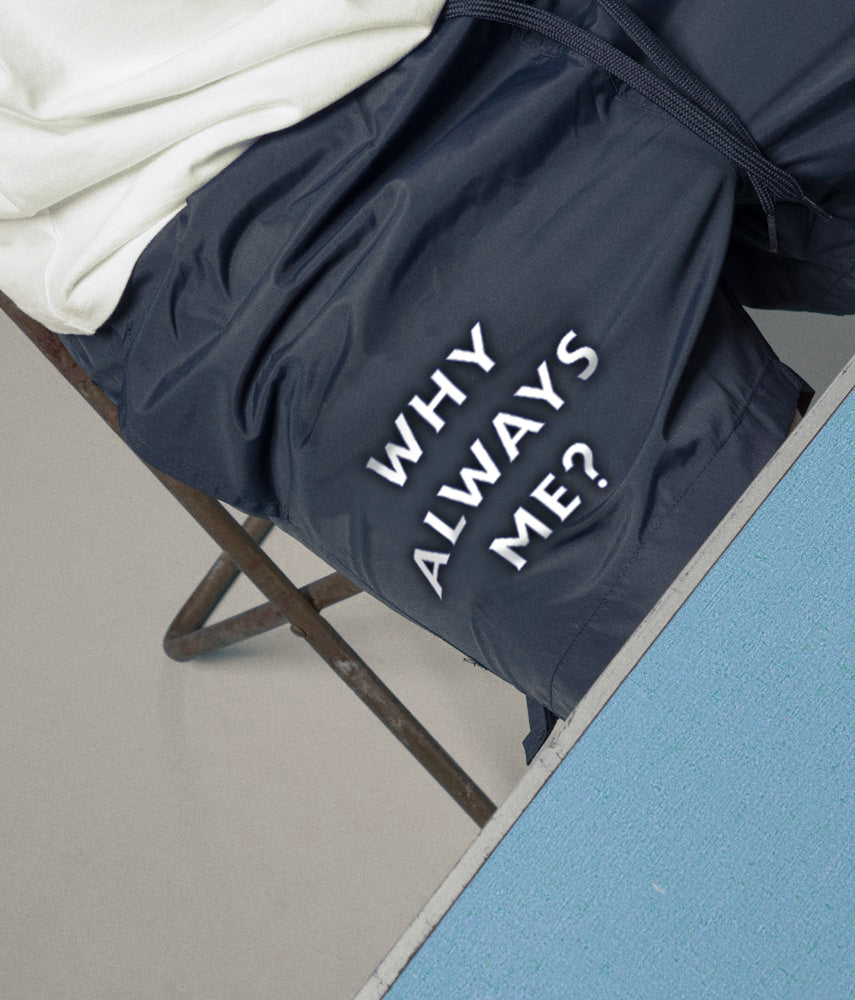 WHY ALWAYS ME? Costume