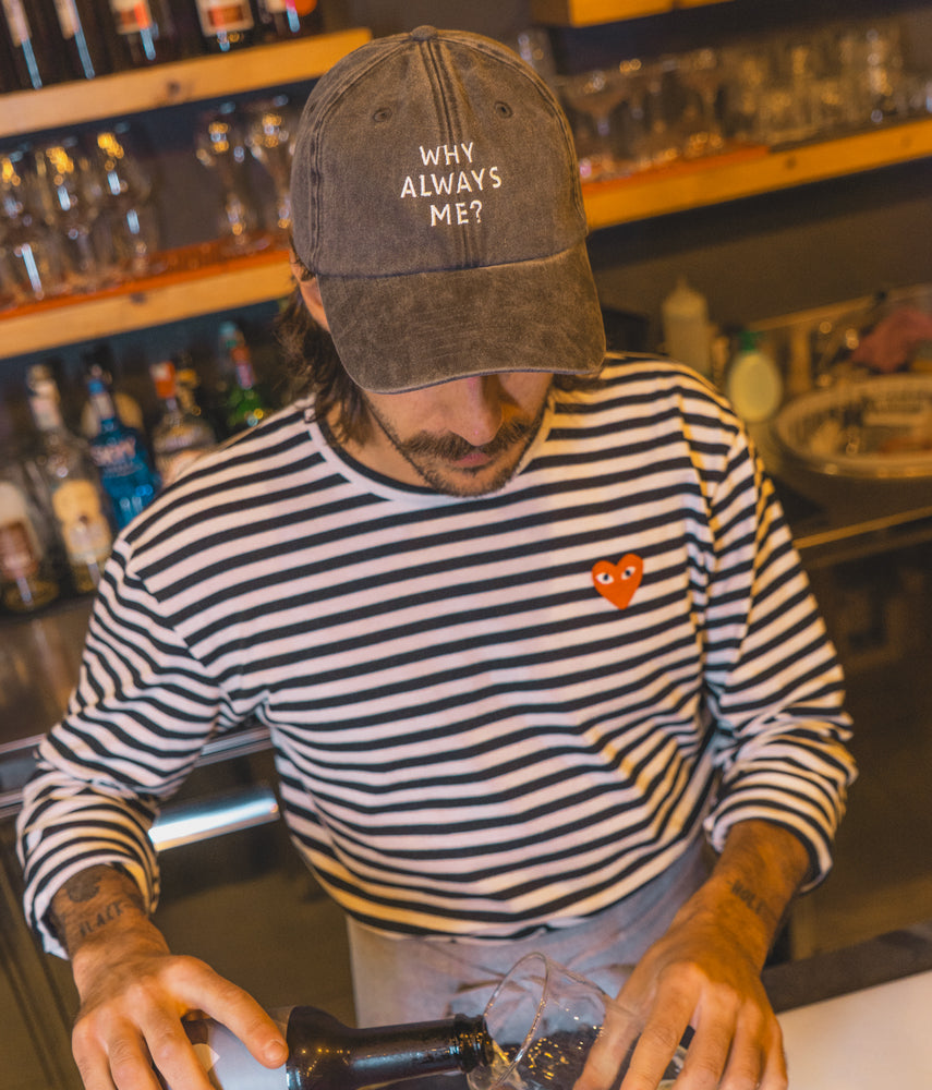 WHY ALWAY ME? Cappellino visiera