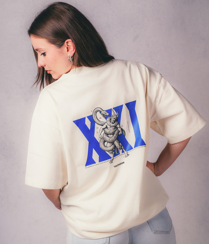 SERPENS ITERNUM VICTOR EST T-shirt Boxy Fit Heavyweight