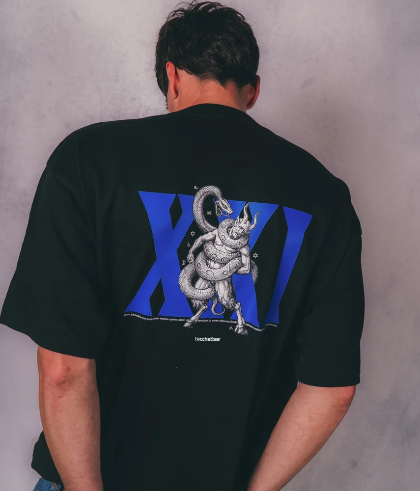 SERPENS ITERNUM VICTOR EST T-shirt Boxy Fit Heavyweight