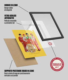 SGT. PEPPER'S LONELY REDS CLUB BAND Poster