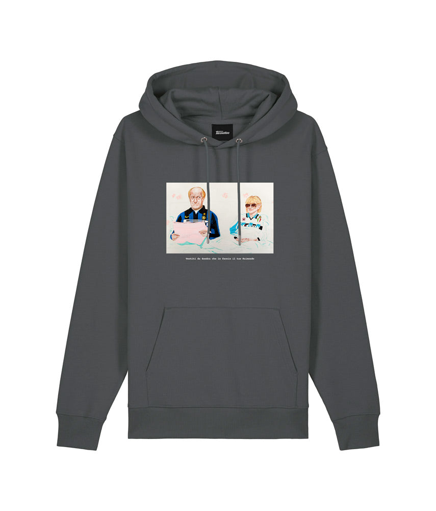 CHE BARBA, CHE NOIA Felpa Cappuccio