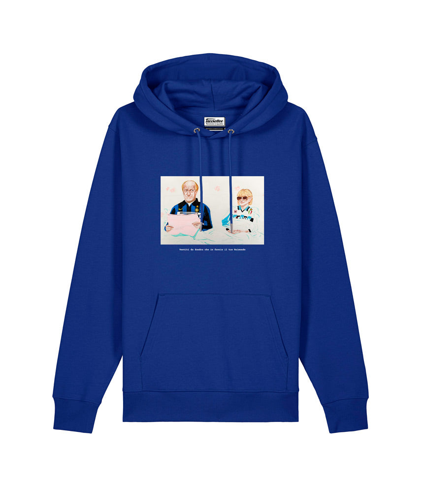 CHE BARBA, CHE NOIA Felpa Cappuccio