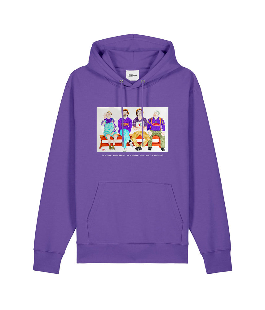 IL CICLONE Felpa Cappuccio