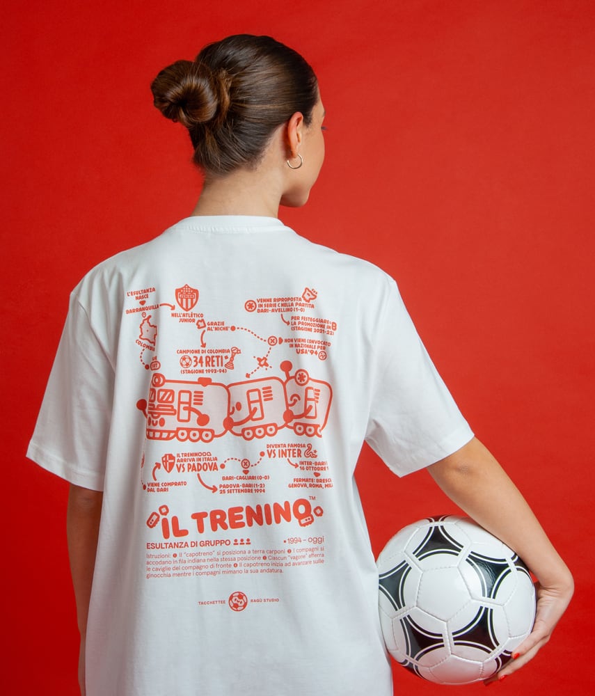 IL TRENINO Tacchettee X Ragù T-shirt stampata - Tacchettee