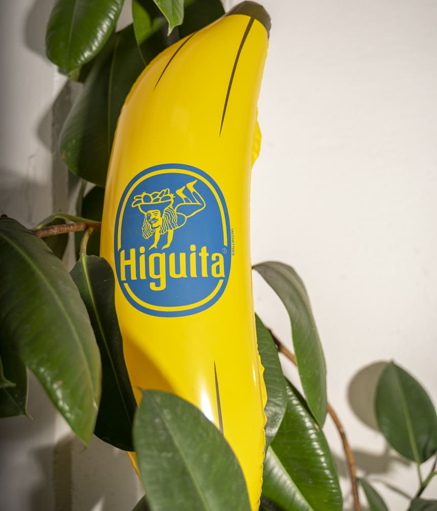 HIGUITA Banana gonfiabile - Tacchettee