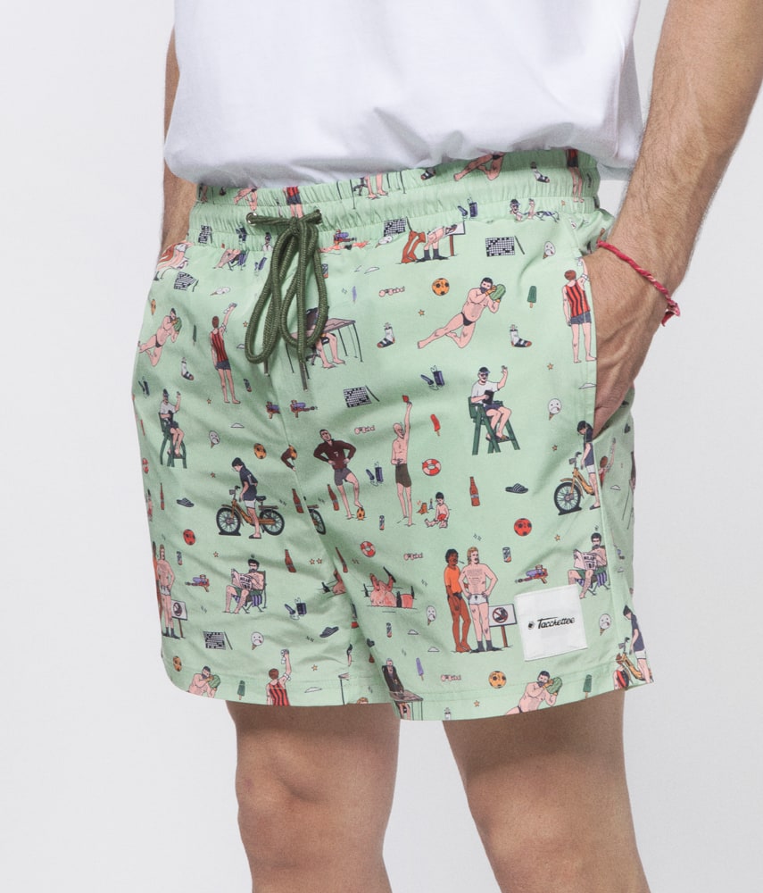 CAMPEGGIO TACCHETTEE Shorts Mare - Tacchettee