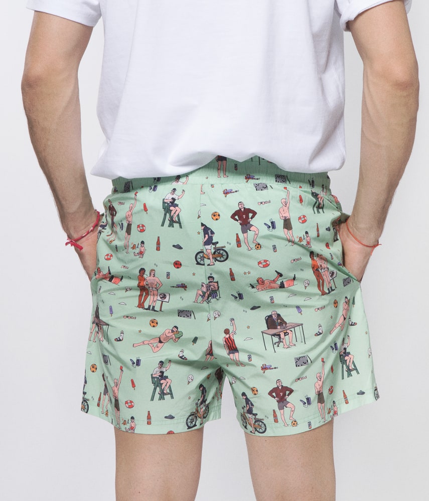 CAMPEGGIO TACCHETTEE Shorts Mare - Tacchettee