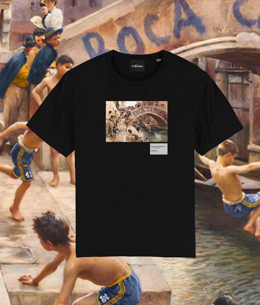SUL CANALE DEL CAMPEONE Bocart T-shirt stampata
