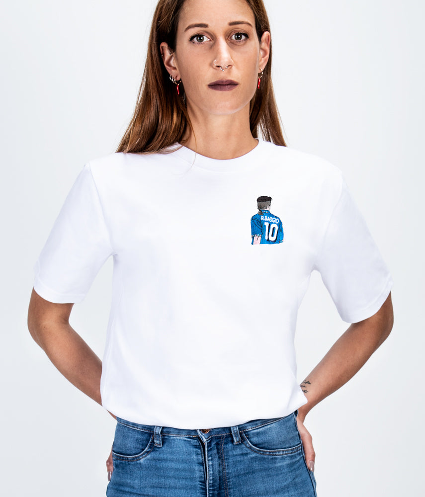 DIVIN CODEENO T-shirt ricamata - Tacchettee