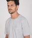 ESSENTIAL GRIGIO TANGO T-shirt Ricamata Logo - Tacchettee