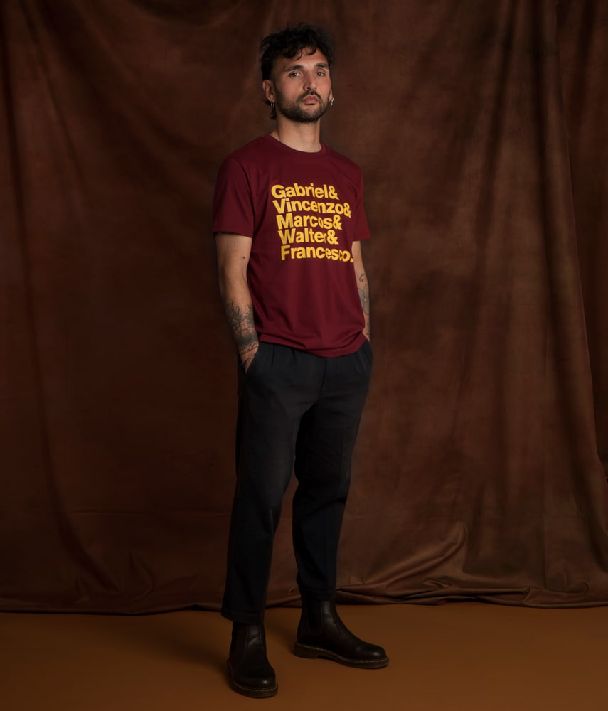 <transcy>FANS SCARVES - BIANCONERA Printed T-shirt</transcy>