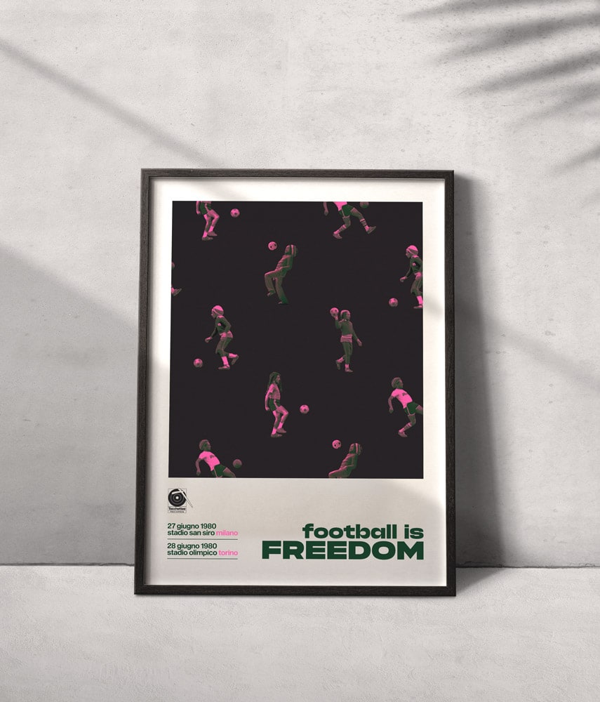 FREEDOM Poster da Collezione - Tacchettee