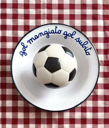 Gol mangiato gol subito Piatto - Tacchettee