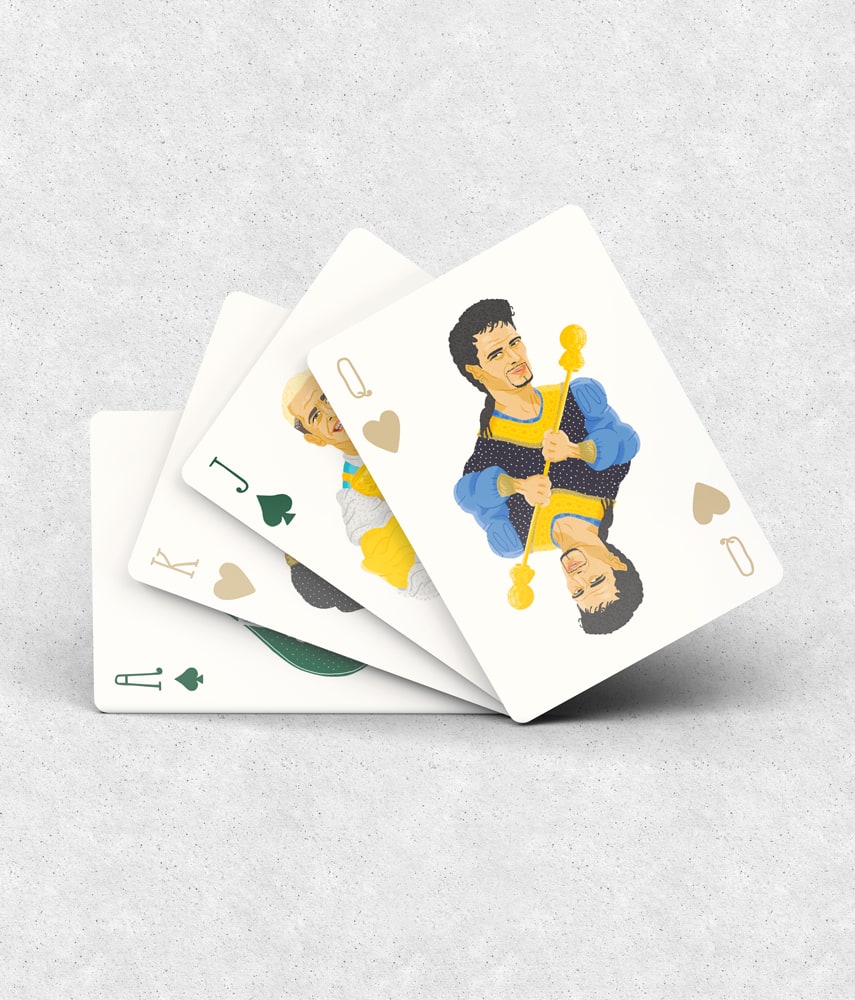 GOLIARDICO Carte Poker da Collezione - Tacchettee