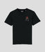 TULEEPANO NERO T-shirt ricamata - Tacchettee