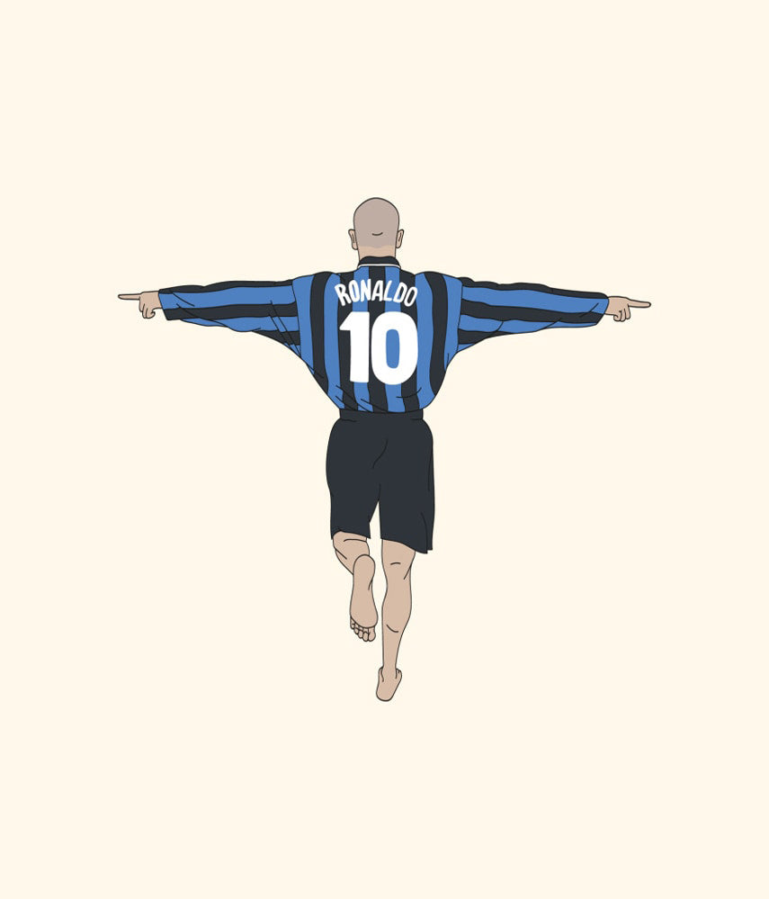 Maglia di ronaldo il fenomeno deals
