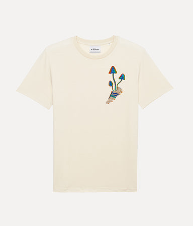 WHITE RABBIT T-shirt ricamata - Tacchettee