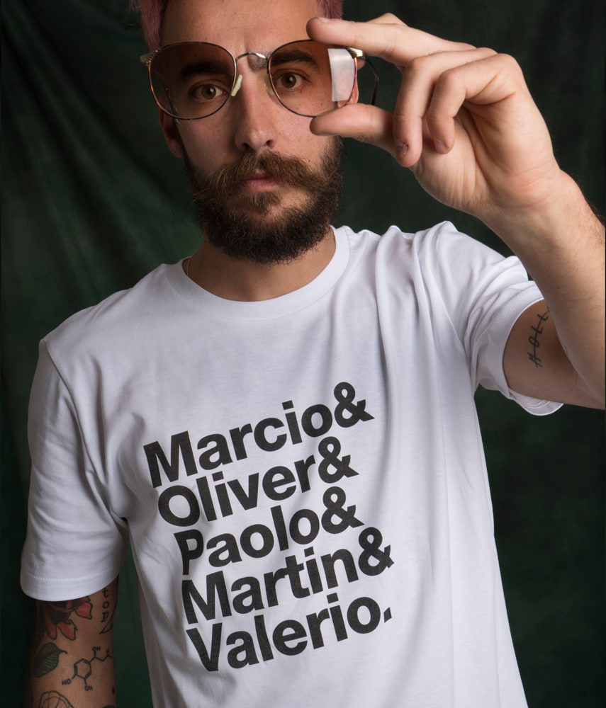 <tc>MARCIO& - GLI ANNI Printed t-shirt</tc>