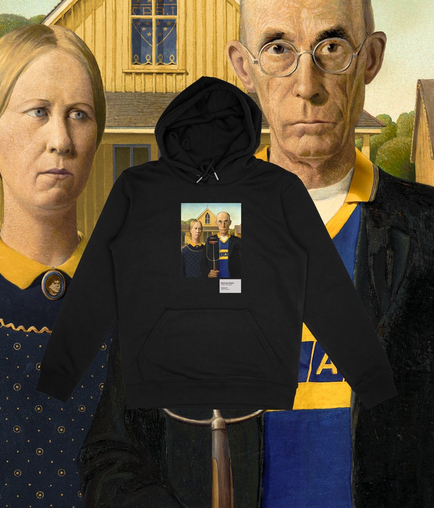 BOSTERO WEDDING Bocart Printed hooded sweatshirt
