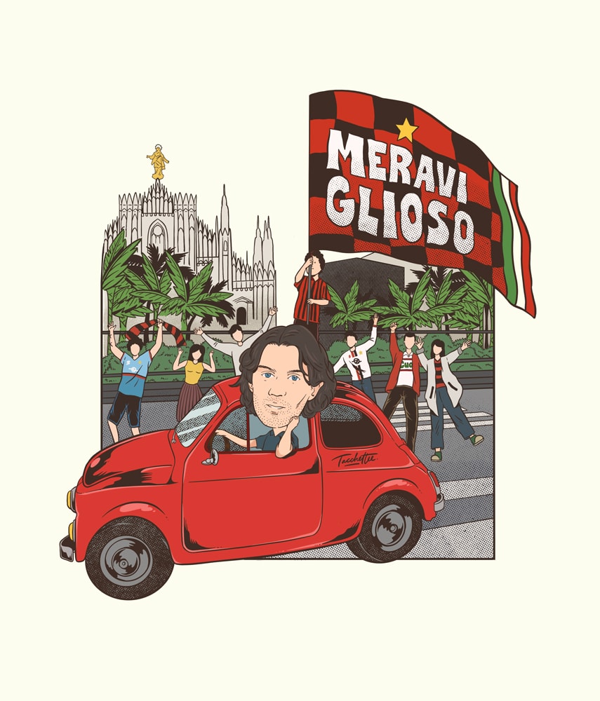 MERAVIGLIOSO T-shirt Stampata - Tacchettee