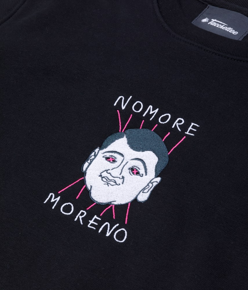 NO MORE T-shirt ricamata - Tacchettee