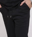 ESSENTIAL NERO TANGO Joggers Ricamati Logo - Tacchettee