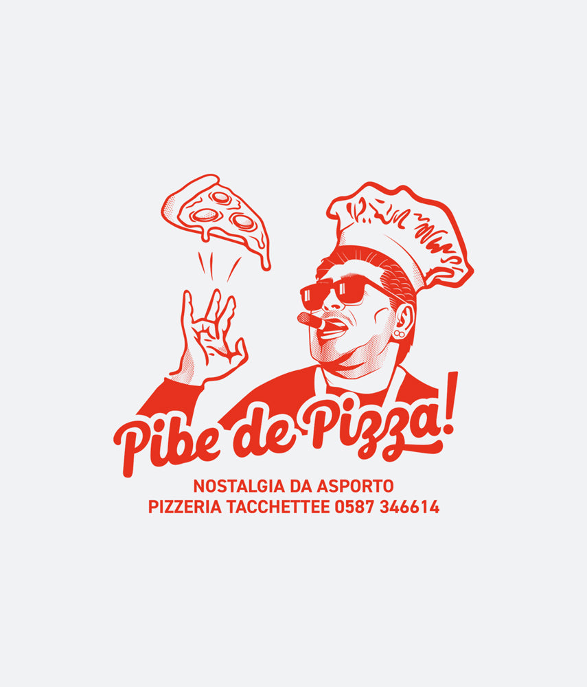 PEEBE DE PIZZA T-shirt stampata - Tacchettee