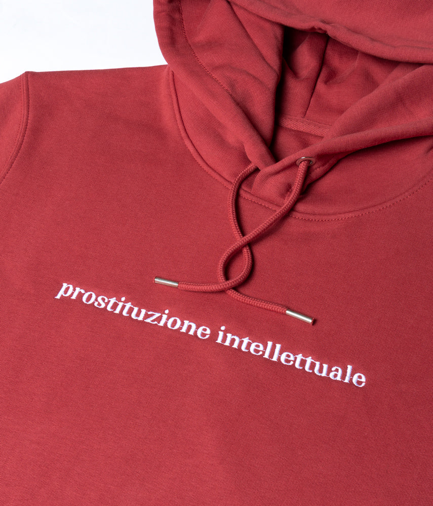 PROSTITUZIONE INTELLETTUALE Felpa Cappuccio - Tacchettee