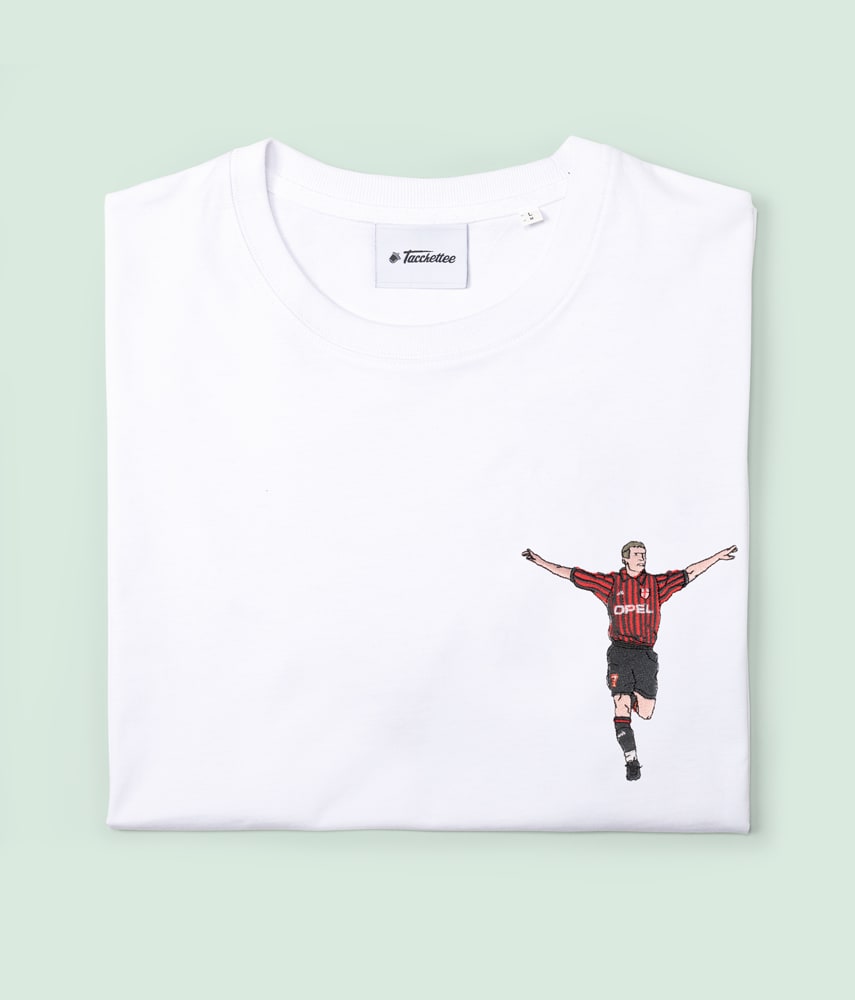USEEGNOLO T-shirt ricamata - Tacchettee