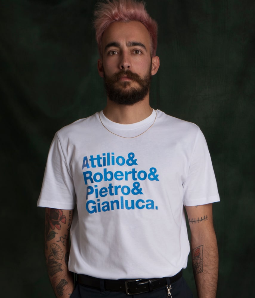 <tc>ATTILIO& - GLI ANNI Printed t-shirt</tc>