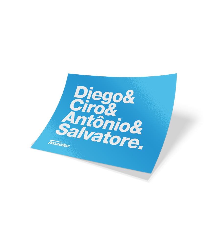 DIEGO& Sticker