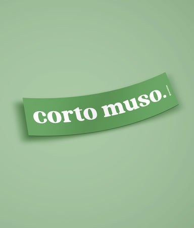 CORTO MUSO Sticker - Tacchettee